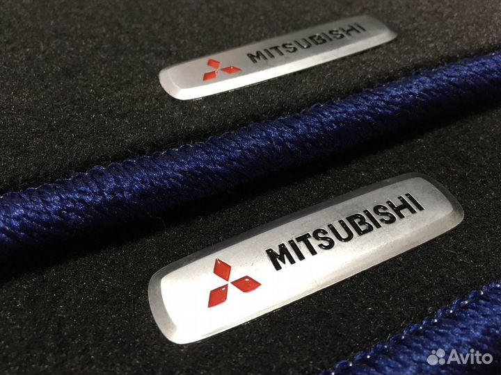 Велюровые коврики Митсубиши Паджеро / Монтеро