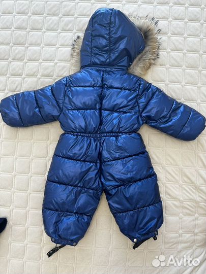 Зимний комбинезон moncler 86 + Шапка шлем Moncler