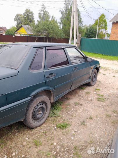 ВАЗ 2115 Samara 1.6 МТ, 2009, битый, 10 097 км