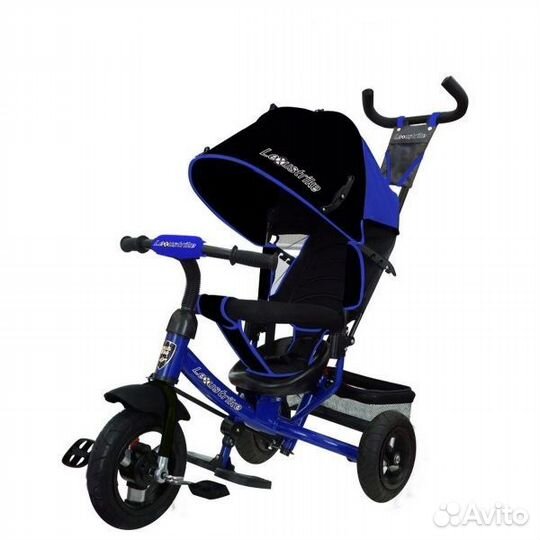 Велосипед 3кол Lexus Trike синий надув 10*8