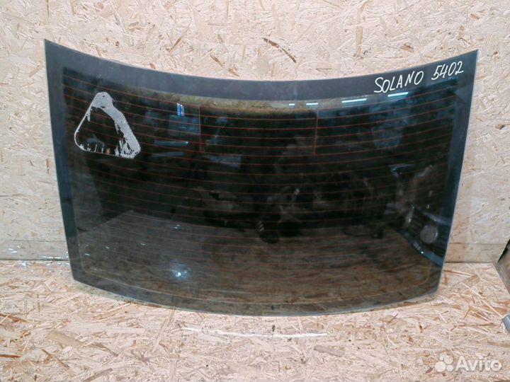 Стекло заднее lifan Solano