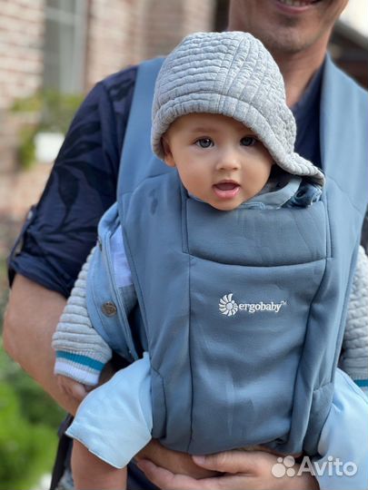 Рюкзак-Кенгуру Ergobaby Embrace - oxford blue