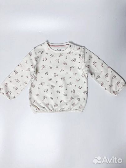 Лонгслив на девочку 74