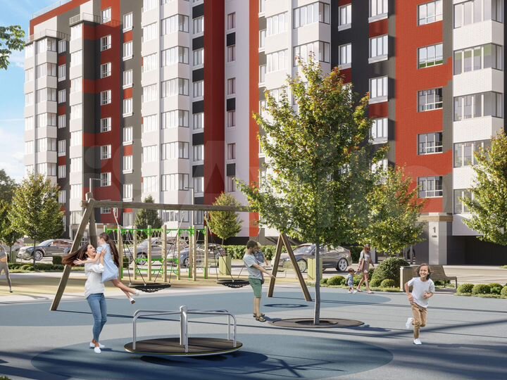 1-к. квартира, 35,1 м², 6/8 эт.