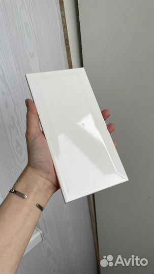 Плитка для стен Golden Tile100х200 Белый