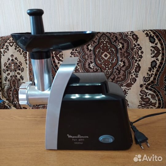 Мясорубка moulinex hv1 (6in1)