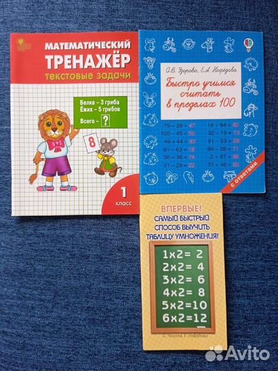 Тренажеры по русскому и математике 1-4 класс