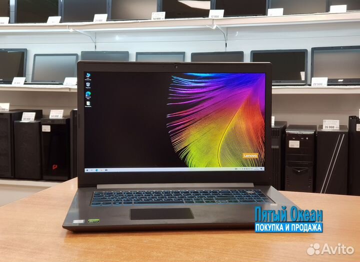 Игровой ноутбук Lenovo FHD 17, Core i5 9300H, GTX