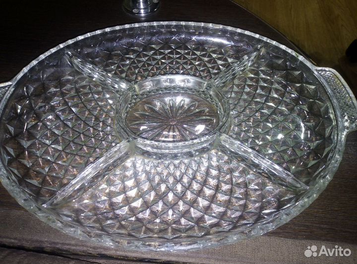 Салатник на ножке ссср.,Блюдо-поднос СССР