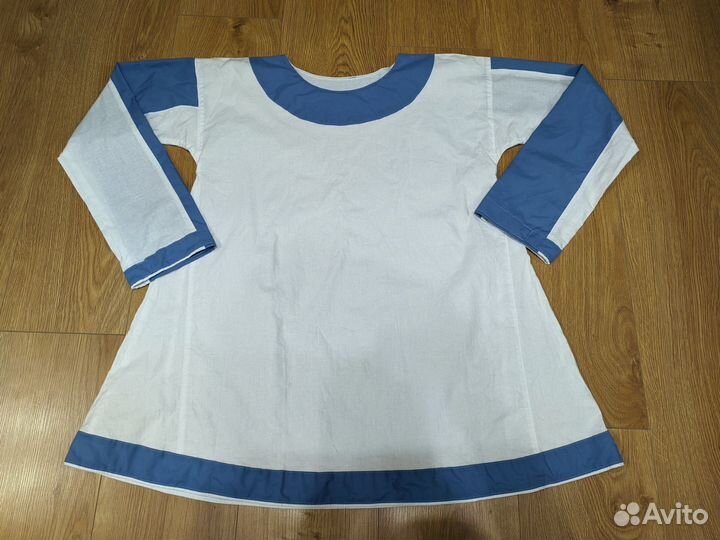 Рубашка х/б в историческом стиле новая 40-46