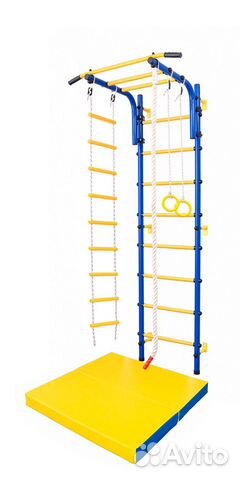 Шведская стенка barfits Детский круглик 3.0 синий