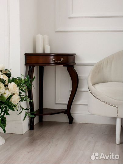 Консоль Угловая Элегант орех арт25983