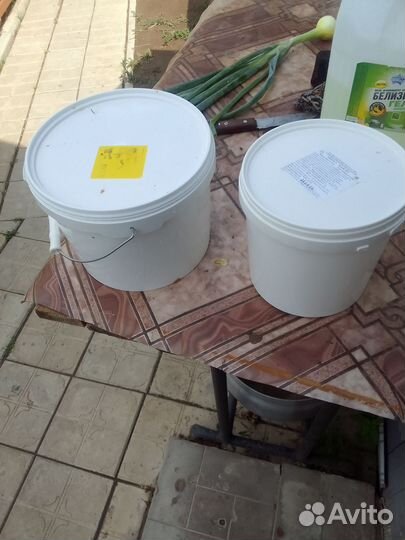 Пластиковые ведра пищевые 5л