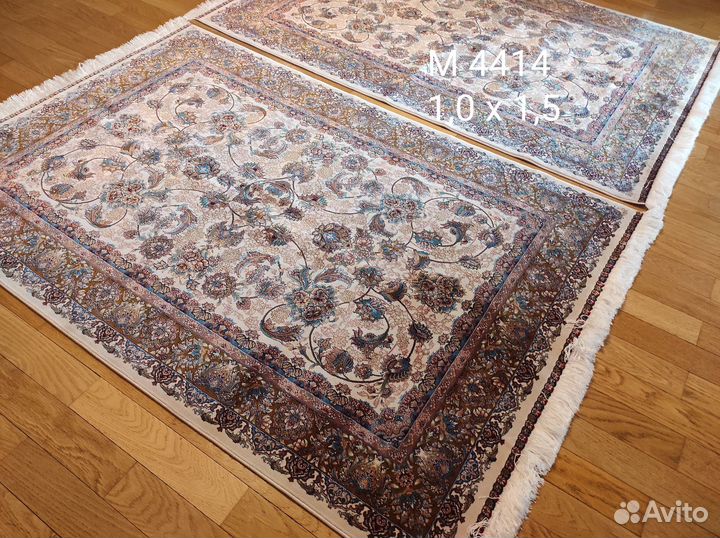 Ковры Шелковые прикроватные Иранские Qum