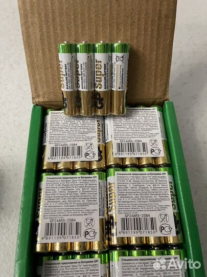Батарейки мизинчиковые