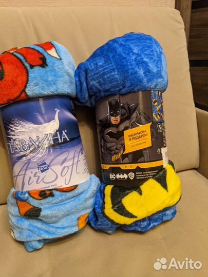 Детские новые пледы