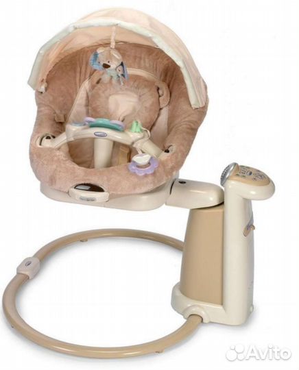 Детские электронные качели для новорожденных