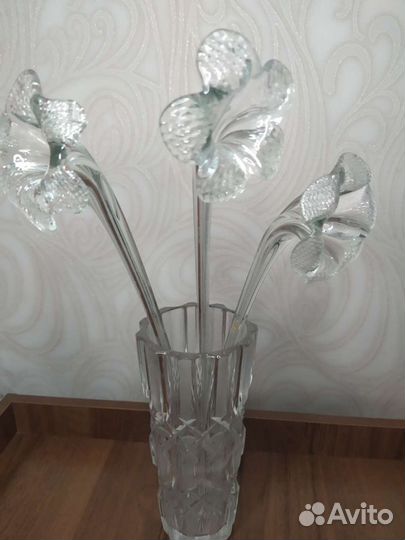Вазы хрустальные СССР и др в профиле