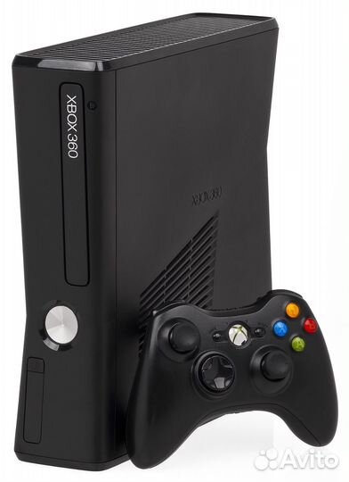 Xbox 360s 120gb один геймпад