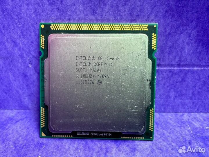 Процессор Intel Core i5-650 LGA 1156