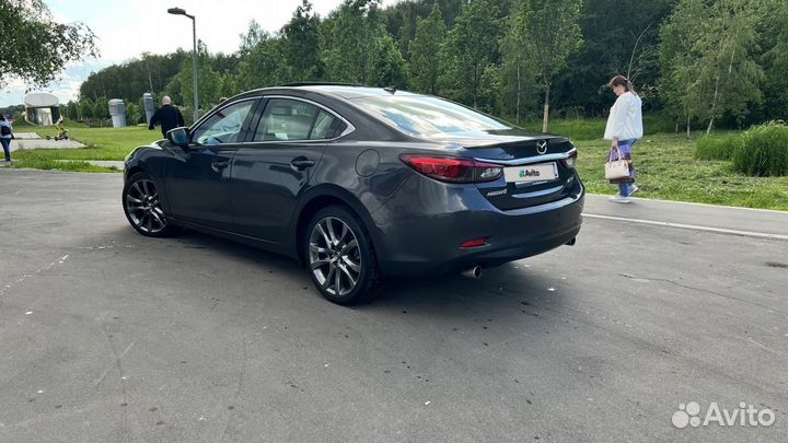 Mazda 6 2.5 AT, 2017, 100 000 км