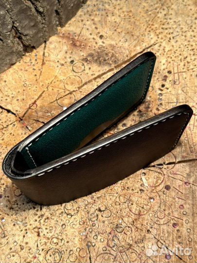 Кошелёк из натуральной кожи ручной работы