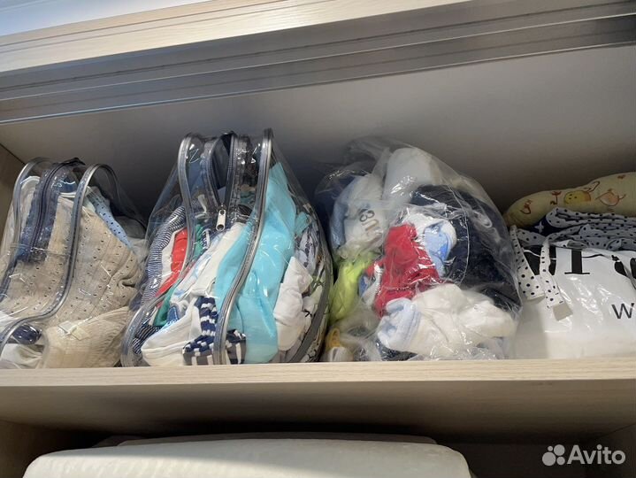 Вещи для новорожденных б/у