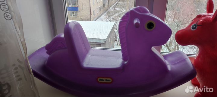 Детская качалка лошадь