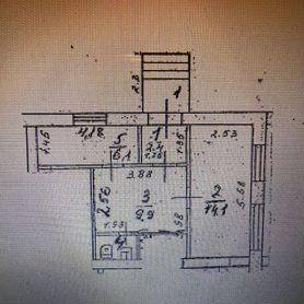 2-к. апартаменты, 35 м², 1/2 эт.