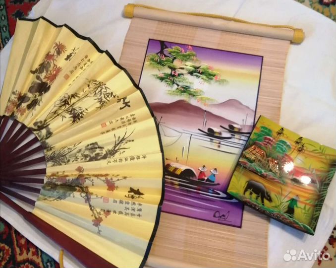 Веер, сувениры из Вьетнама