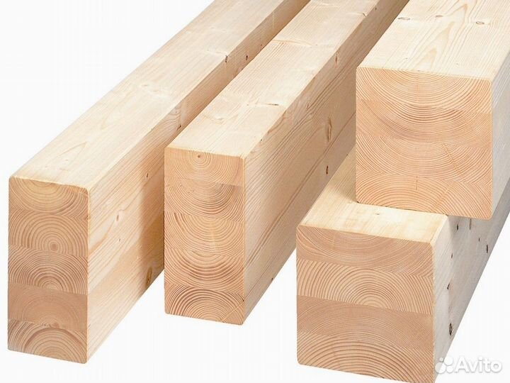 Брус клеенный 100*100*3000 сорт А