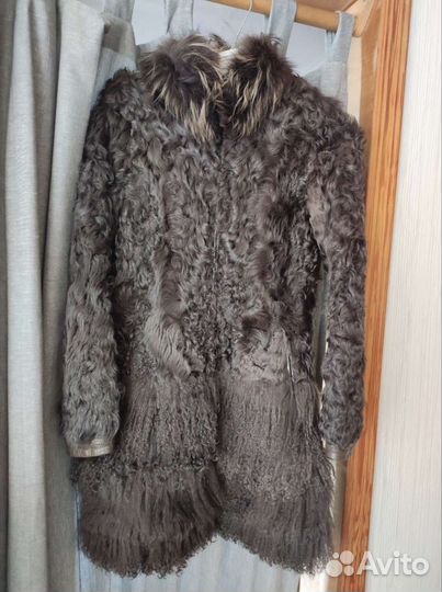 Шуба из овечьей шерсти