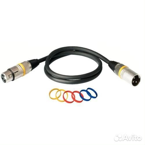 Кабель микрофонный Rockcable RCL30380 D6