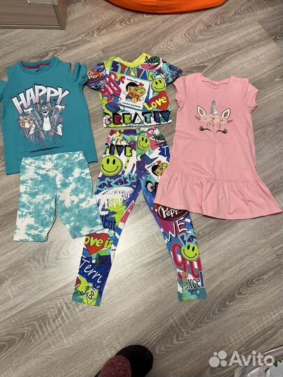 Вещи пакетом на девочку 116