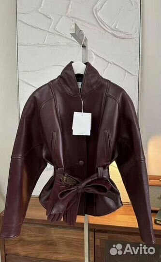 Кожаная куртка The Row