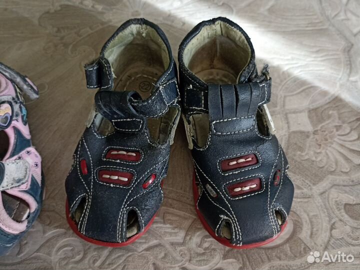 Туфли пакетом на девочку 21 22