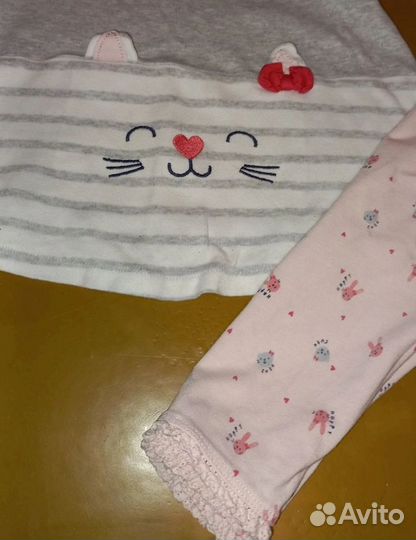 Комплект платье+легинсы mothercare 86