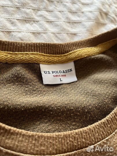 Кофта us polo мужская (L) Оригинал