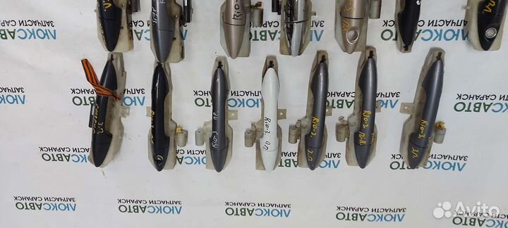 Ручки дверей Киа Рио 3/Хендай Солярис 1