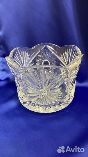 Хрустальная конфетница СССР