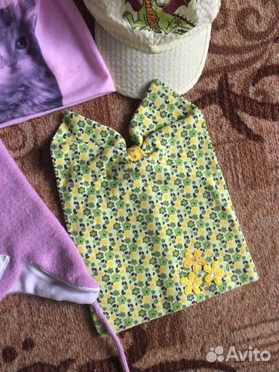 Летне-весенние шапочки девочке