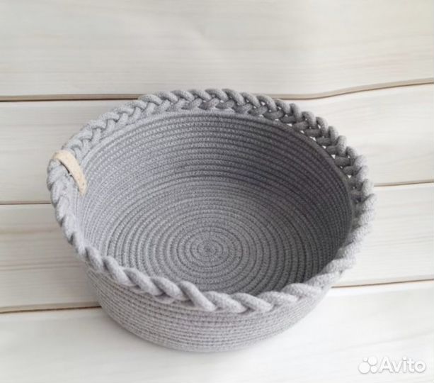 Корзинка интерьерная в скандинавском стиле