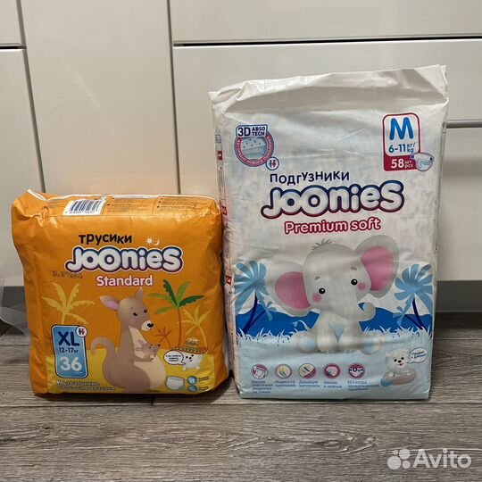 Подгузники и трусики joonies