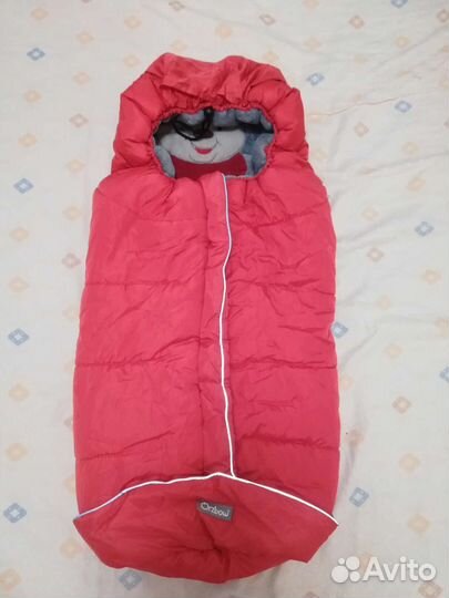 Зимний конверт в коляску