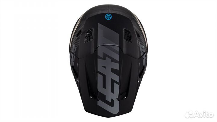 Мотошлем Leatt Moto 9.5 Carbon Helmet Kit, Black