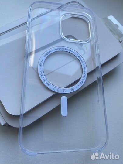 Чехол iPhone 13 Pro Max прозрачный