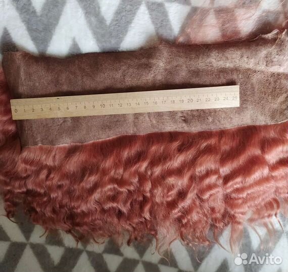 Волосы из козы для кукол