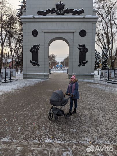 Коляска adamex massimo 2 В 1 + автолюлька