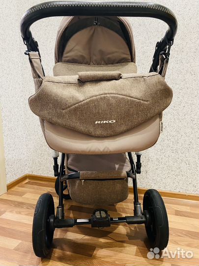 Коляска riko bruno natural 2в1
