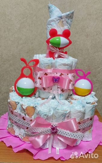 Торт из памперсов на заказ